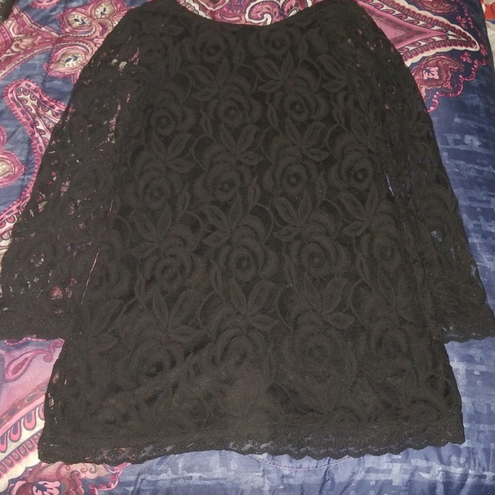 Sheer Mini Dress